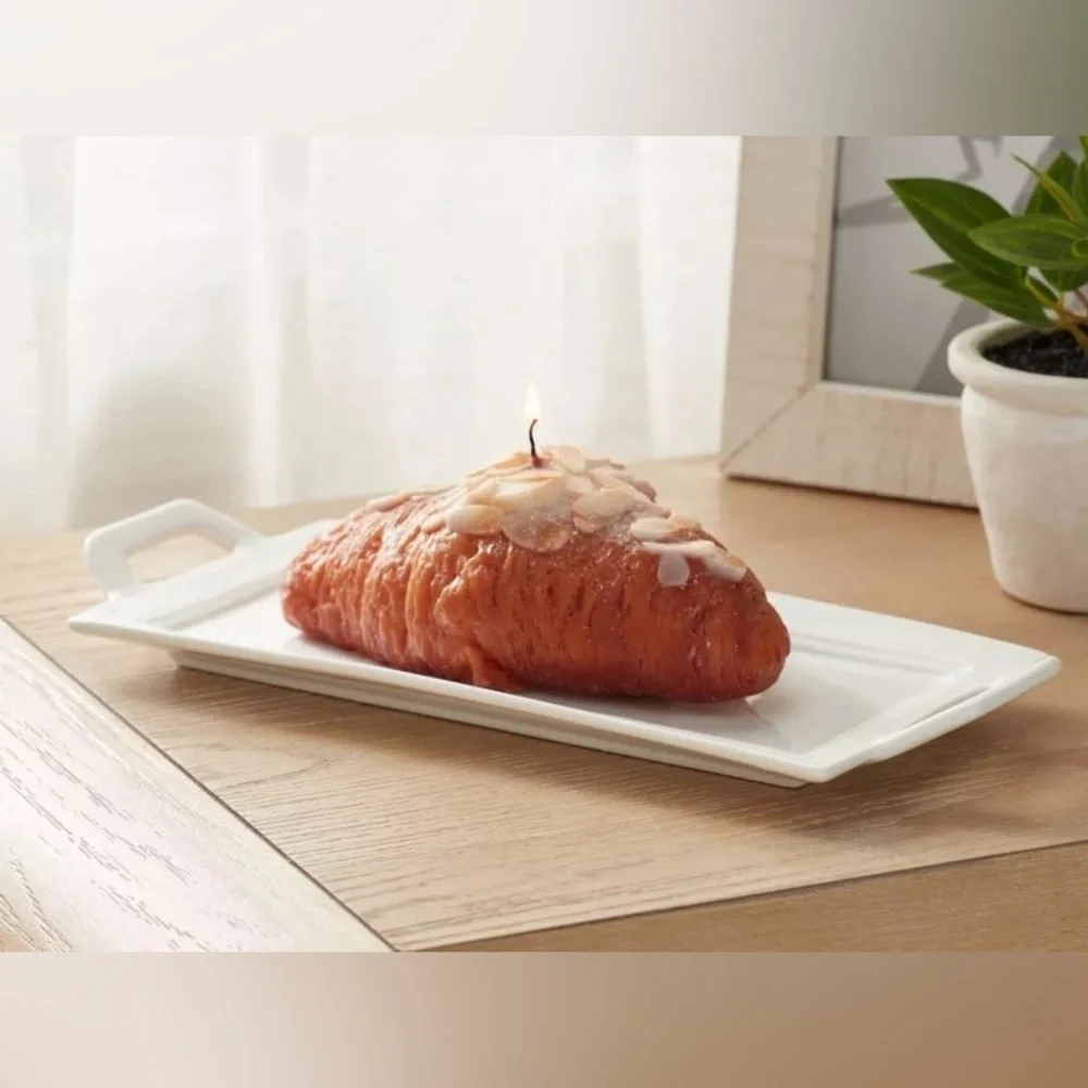 Almond Croissant Candle Target Threshold Bakery Decor Dessert Aesthetic